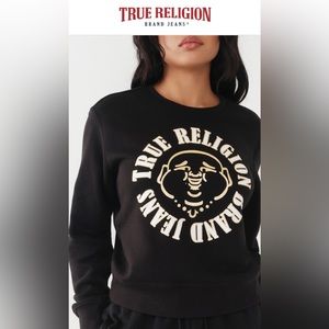 True Religion Buddha Relaxed Sweatshirt XS. Brand New w/ all tags! OBO